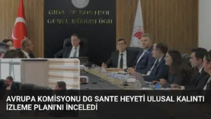 Avrupa Komisyonu DG SANTE Heyeti Ulusal Kalıntı İzleme Planı’nı İnceledi