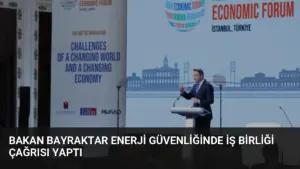Bakan Bayraktar Enerji Güvenliğinde İş Birliği Çağrısı Yaptı
