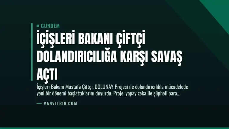 İçişleri Bakanı Çiftçi Dolandırıcılığa Karşı Savaş Açtı