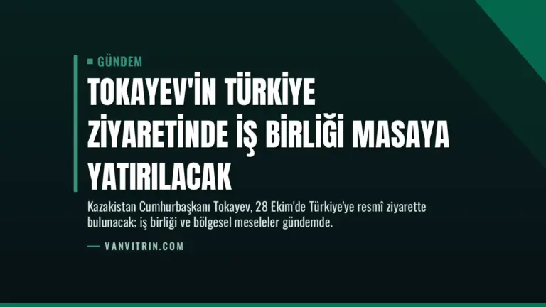 Tokayev'in Türkiye ziyaretinde iş birliği masaya yatırılacak